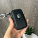 Брелок чехол для ключей натуральная кожа Shkoda черный - изображение 1