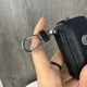 Брелок чехол для ключей натуральная кожа Shkoda черный - изображение 4