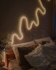Гнучкий неон FlexGlow LUX 220V теплого білого кольору 10 метрів - зображення 3