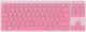 Клавіатура дротова Canyon OnType 10 TKL Low Profile USB Pink (CNS-HKB10P) - зображення 1