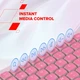 Klawiatura przewodowa Canyon OnType 10 TKL Low Profile USB Violet (CNS-HKB10V) - obraz 9