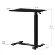 Приставний мобільний столик із регулюванням висоти Hommex Mobidesk USB Black (TH-010 Black) - зображення 3
