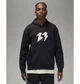 Кофта мужская Jordan Flight Mvp Fleece Pullover Hoodie L Чорний FB7021-010 - изображение 2