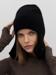 Шапка женская Malisa Лінда 4-036-LT-218 One Size Черная - изображение 1