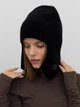 Шапка женская Malisa Лінда 4-036-LT-218 One Size Черная - изображение 2