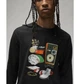 Кофта мужская Jordan Flight Artist Series Long Sleeve M Чорний DV1474-010 - изображение 4