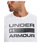Футболка мужская Under Armour Team Issue Wordmark Ss LG Білий 1329582-100 - изображение 4