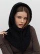 Капор женский Malisa Капучіно 5-8068-CM-218 One Size Черный - изображение 1