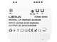 Блок питания на DIN-рейку LEDUA 24V 60W 2.5А IP20 (LP-WDR20-24V60W) - изображение 6