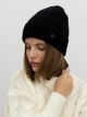 Шапка женская Malisa Анкона 15-1587-AA-218 One Size Черная - изображение 1