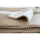 Плед Lotus Home Infinity Stripe бежевый 200*220 (svt-2000022346092) - изображение 4