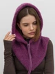 Капор женский Malisa Капучіно 5-8068-CM-166 One Size Сливовый - изображение 2