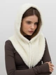 Капор женский Malisa Капучіно 5-8068-CM-122 One Size Пряженное молоко - изображение 1