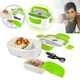 Электрический ланч-бокс Lunch Heater 220 для горячих обедов в любом месте Салатовый MX-11823V - изображение 2