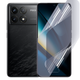 Плёнка гидрогелевая для Xiaomi POCO F6 Pro глянцевая противоударная прозрачная - изображение 1