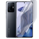 Плёнка гидрогелевая для Xiaomi 11T глянцевая противоударная прозрачная - изображение 1