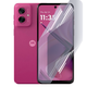 Плёнка гидрогелевая для Motorola G55 (PB5U0011RS) глянцевая противоударная прозрачная - изображение 1