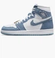Кроссовки женские Jordan 1 High Og Denim 43 Блакитно-білий DM9036-104 - изображение 1