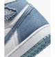 Кроссовки женские Jordan 1 High Og Denim 43 Блакитно-білий DM9036-104 - изображение 2