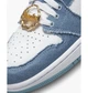 Кроссовки женские Jordan 1 High Og Denim 43 Блакитно-білий DM9036-104 - изображение 11