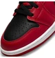 Кросівки жіночі Jordan 1 Mid Gs Reverse Bred 2021 'Black Gym Red' 36.5 Червоний 554725-660 - зображення 3