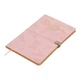 Еженедельник датированный 2026 Buromax Velour A5 136 страниц розовый (BM.2710-10) - изображение 2