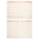 Дневник датированный 2026 Leo Planner Bloom A5 368 страниц зеленый (252683) - изображение 7