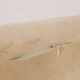 Подушка-валик MirSon №8491 Velvet Line 28-0004 Cream Велюр Пена Memory Антиаллергенная 50х20 см (2200006340003) - изображение 4