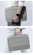 Папка-конверт Wiwu Cozy Classic Case для MacBook ноутбука планшета 13"-14.2" Gray - изображение 8
