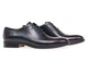Туфлі класика чоловічі IKOS 006-6/BLACK+BORD 44 Чорний - изображение 2