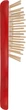 Маленька щітка TEK Salone Small Ash Wood Purse Brush з дерев'яною щетиною 15.5х4.7 см Червона (8021293023103) - зображення 3