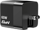 Мережевий зарядний пристрій Verbatim GaN Retractable Cable 65W Black (0023942322177) - зображення 3