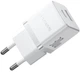 Мережевий зарядний пристрій Baseus Palm Fast Charger 30W EU Moon White (P1011160A213-00) - изображение 4