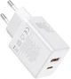Мережевий зарядний пристрій Baseus Cube Fast Charger C+U 30W EU Moon White (P10111404213-00) - изображение 4