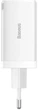 Мережевий зарядний пристрій Baseus GaN5 Pro Fast Charger 2C+U 65W White w/Type-C to Type-C (CCGP120202) - изображение 4