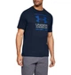 Футболка мужская Under Armour Gl Foundation Ss T Blue S Синій 1326849-408 - изображение 2