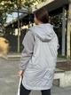 Жіноча стьобана куртка-кардиган з капюшоном Uaclothes 52-54 Сірий (like34849-152691396) - изображение 4