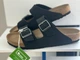 Мужские шлепанцы Birkenstock Arizona Vegan 019115 regular 43 черные - изображение 6