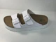 Женские шлепанцы BIRKENSTOCK PAPILLIO ARIZONA GROOVED VEGAN1018581 narrow 39 белые - изображение 6