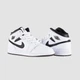 Кросівки жіночі Jordan Air 1 Mid (Gs) 38 Чорно-білий DQ8423-132 - зображення 1