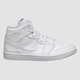 Кроссовки мужские Jordan 1 Mid White 45.5 Білий 554724-130 - изображение 2