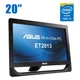 Моноблок Asus ET2013IUKI / 20" (1600x900) TN / Intel Core i3-3240 (2 (4) ядра по 3.4 GHz) / 8 GB DDR3 / 500 GB HDD / Intel HD Graphics 2500 / WebCam б/у - изображение 1
