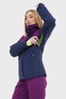 Куртка горнолыжная мембрана 10000 лыжная зимняя Brooklet Lili palatinate purple/bold blue W женская синий - BL2021-014 - XL - изображение 3