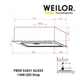 Вытяжка WEILOR PBSR 52651 GLASS WH 1300 LED Strip - изображение 13