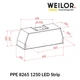 Вытяжка Weilor PPE 8265 SS 1250 LED Strip - изображение 10