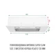 Вытяжка PERFELLI BI 5252 WH 700 LED - изображение 2