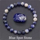 Браслет из натурального камня Blue Spot stone - изображение 3