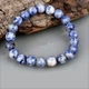 Браслет из натурального камня Blue Spot stone - изображение 4