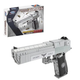 Детский игровой конструктор серый пистолет Desert Eagle 528 деталей (JDT-0848921) - изображение 2