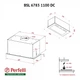 Витяжка PERFELLI BSL 6783 BL 1100 DC - зображення 6